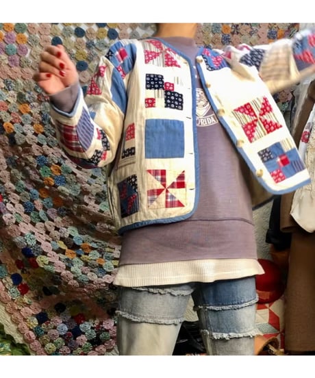 patchwork quilt jacket