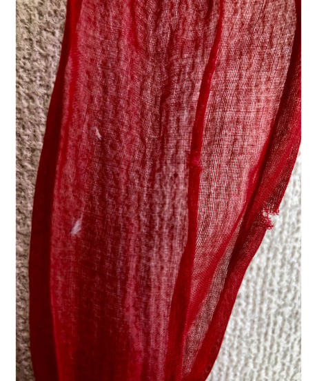 50s tulip motif half apron