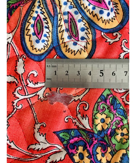 70s quilting flower skirt
