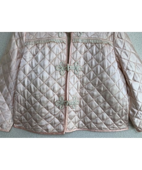 1950's quilting bed jacket