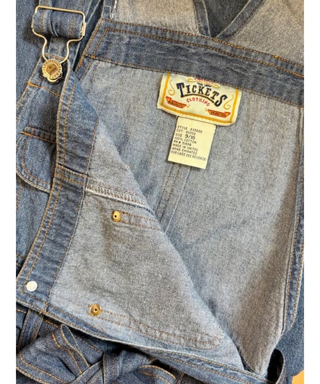 light denim salopette skirt