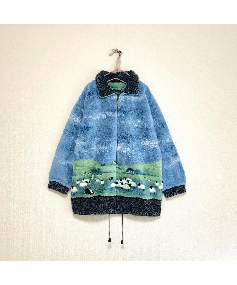fleece sheep jacket | Quilt