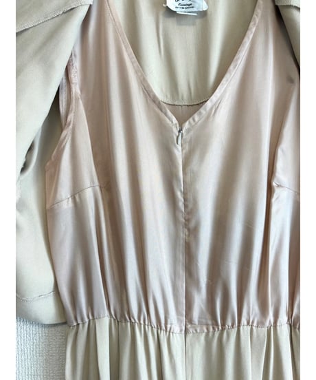 80s cut work lace jump suit