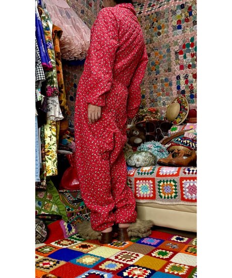 70-80s quilted jumpsuits