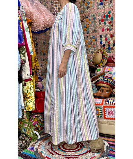 stripe easy dress