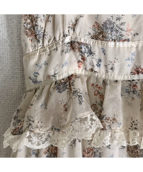 70's candi jones maxi one-piece