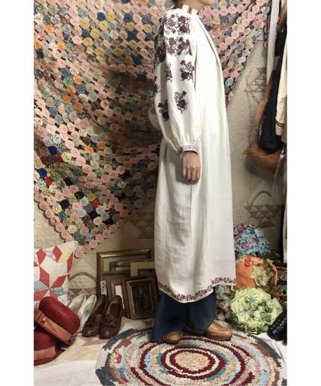ukrainian embroidered one-piece(berry)