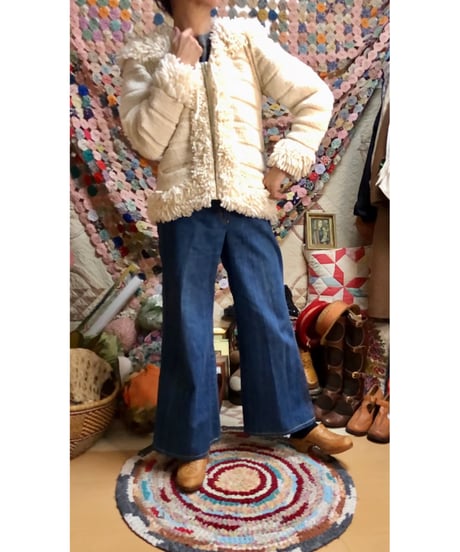 ecuador otavalo hand knit cardigan
