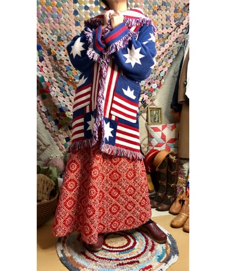 star&stripes fringe jacket