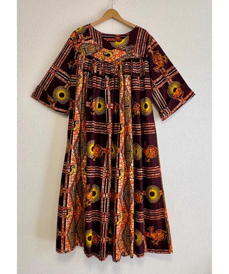 african wax print dress