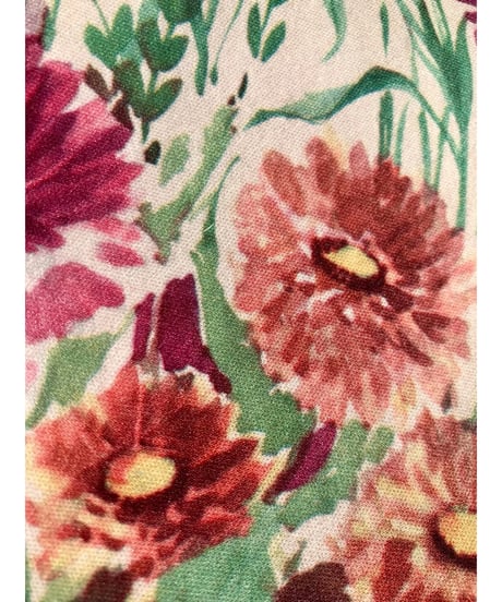 70s easy flower dress