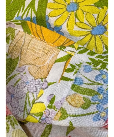 botanical wide leg pants（70s fabric）A