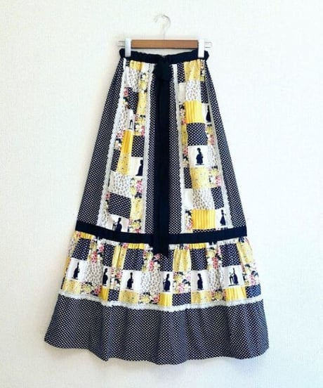 70's patchwork print setup