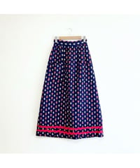 70s quilted flower skirt