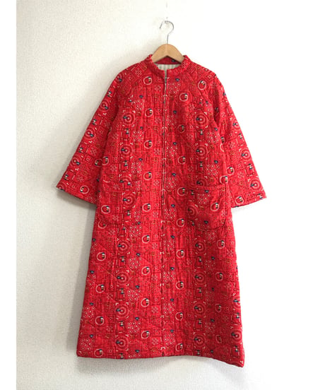60-70s quilting robe