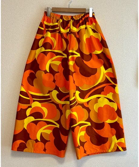 super wide leg pants（60-70s fabric）