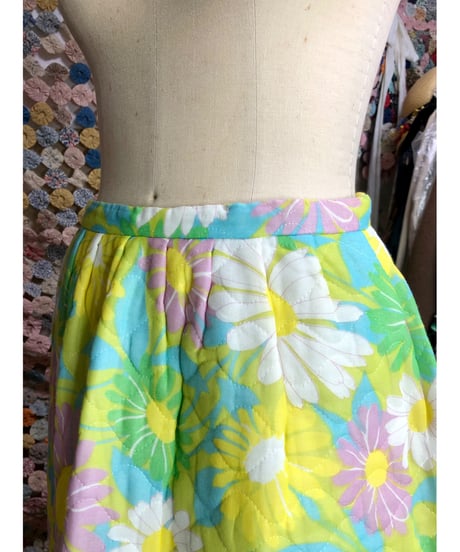 flower quilting skirt