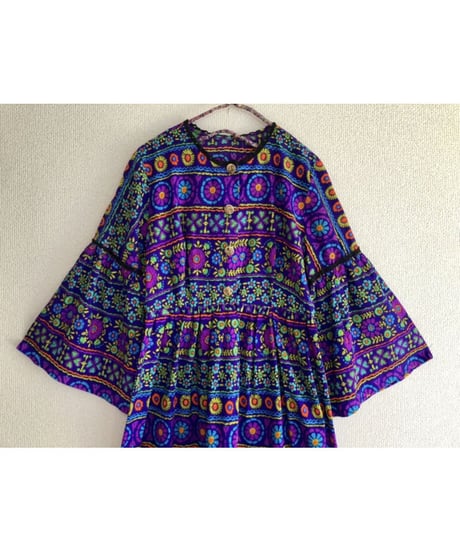 60's flower dress