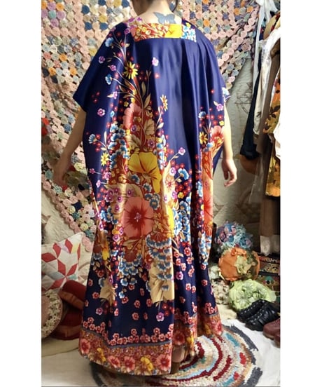 flower kaftan dress
