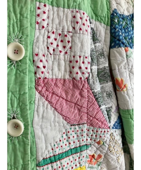 patchwork quilt jacket