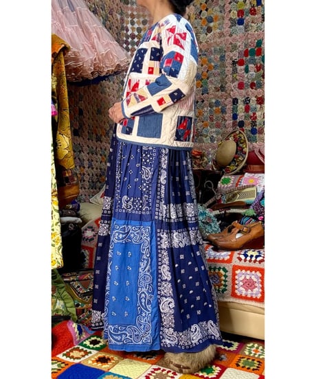 patchwork quilted jacket