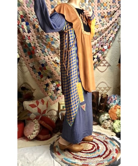 70's folklore vest