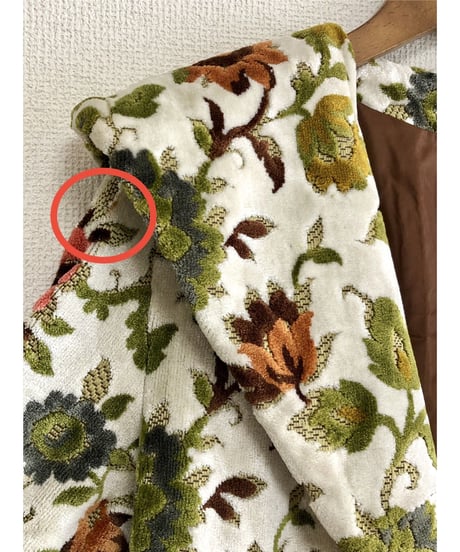 60's tapestry coat