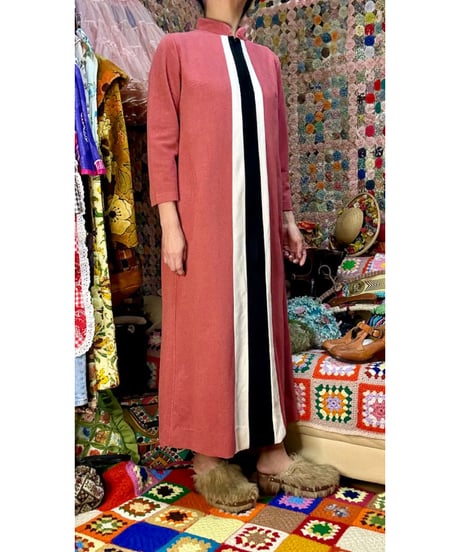 70s fleece dress