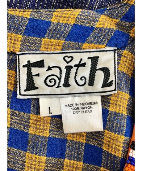 plaid beads rayon dress