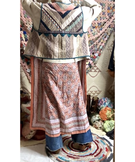 patchwork quilt vest