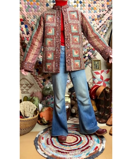 patchwork quilt jacket