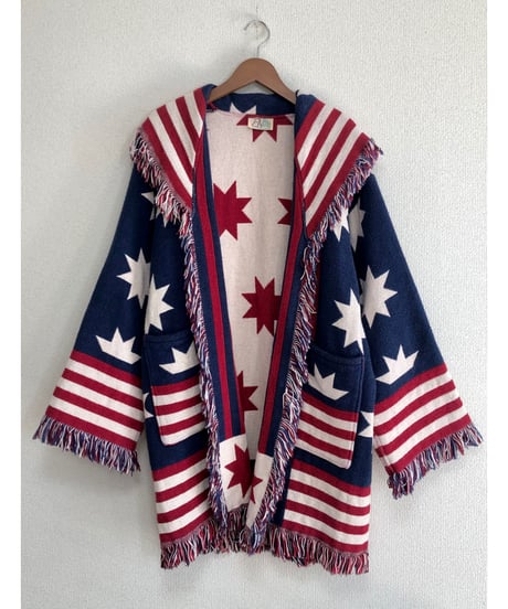 star&stripes fringe jacket