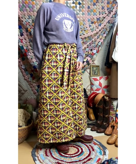 ●専用ページ●  70s plaid quilting skirt