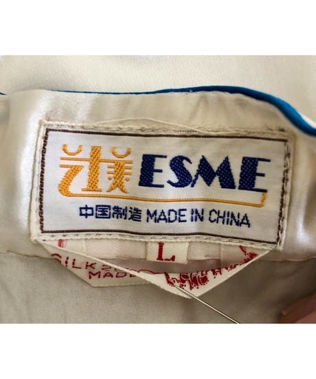 50's chinese embroidered robe