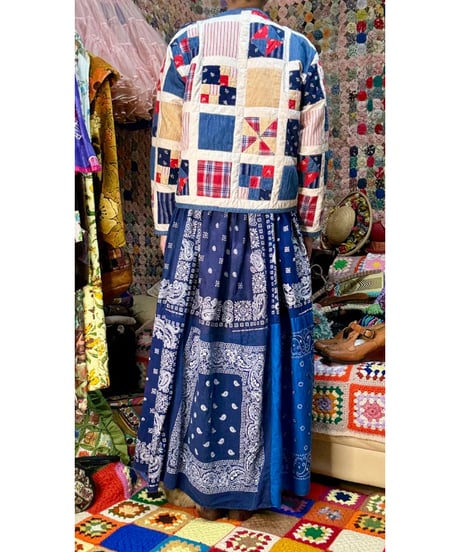 patchwork quilted jacket