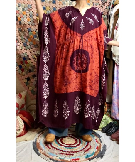 india batik dress