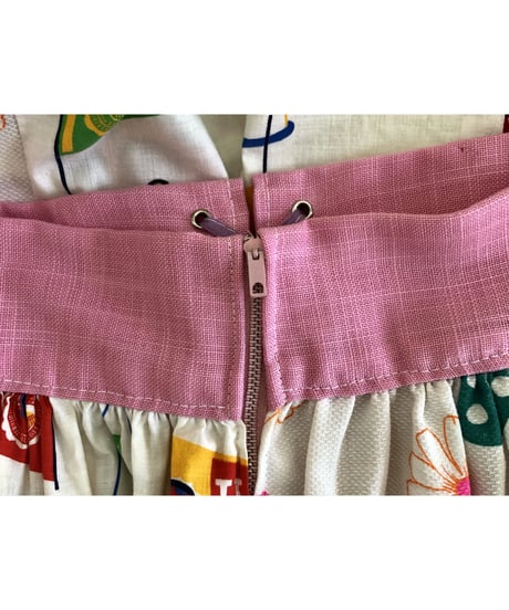 70's patchwork skirt