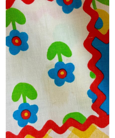 super wide leg pants（70s fabric）