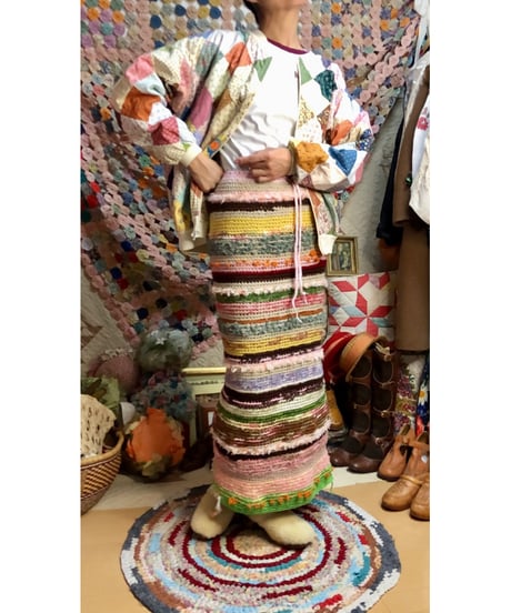 70-80s patchwork jacket