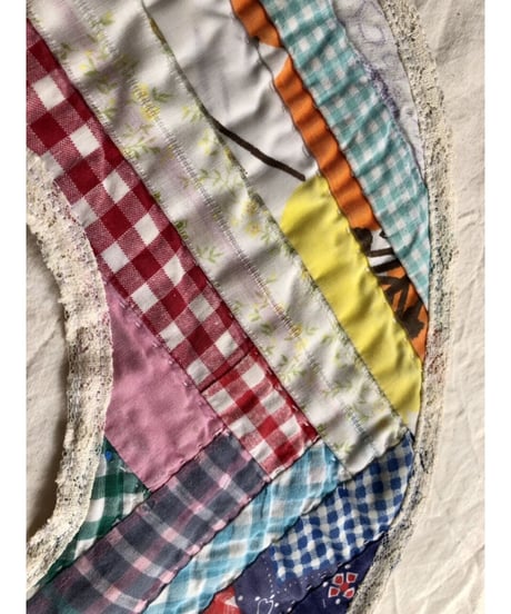 【Quilt original 】patchwork quilt collar ⑤
