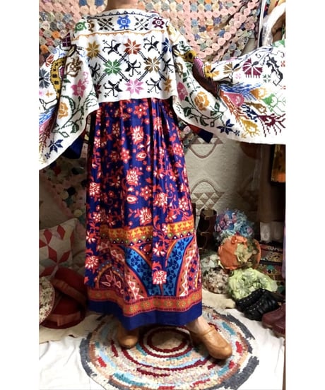 mexican peacock poncho