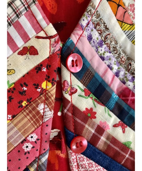 patchwork vest