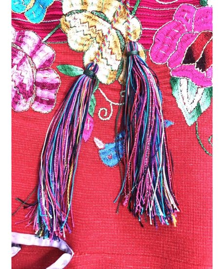 vintage mexican huipil