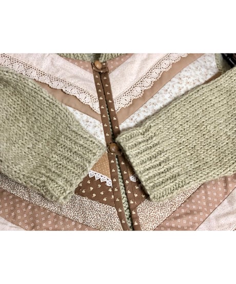 patchwork cardigan