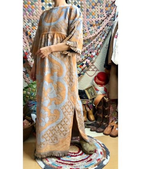 70s pile dress