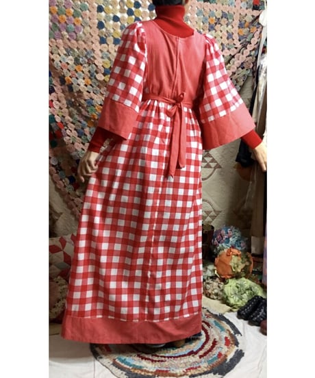 70's plaid dress