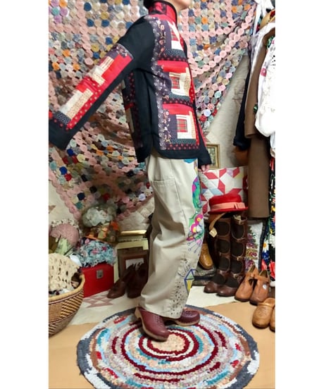 patchwork quilt jacket