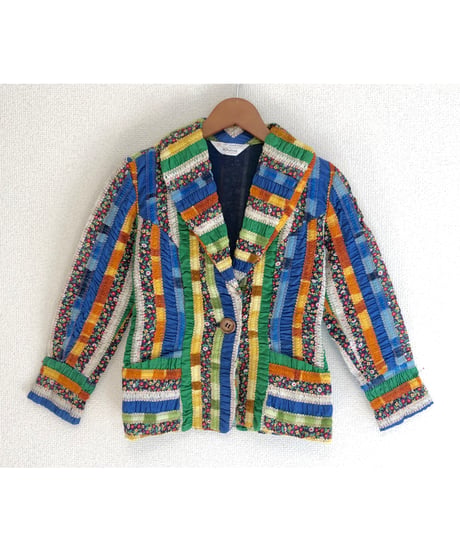 70s patchwork jacket