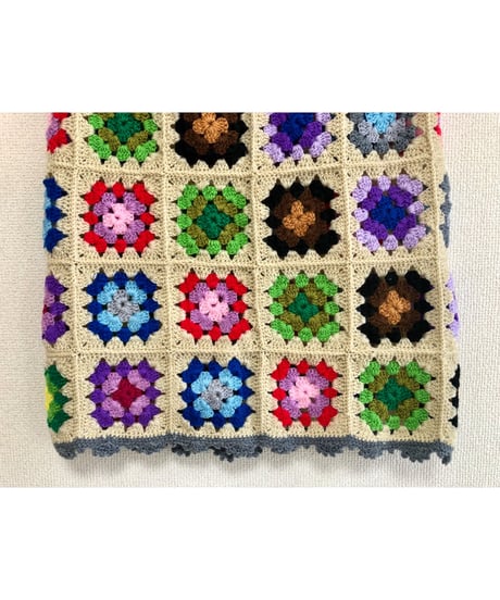 granny square skirt  beige