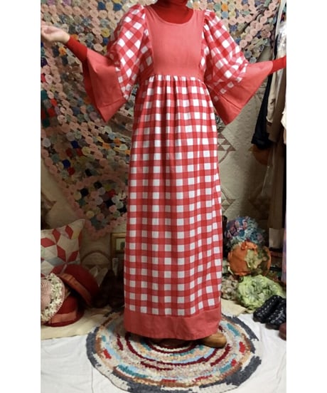 70's plaid dress